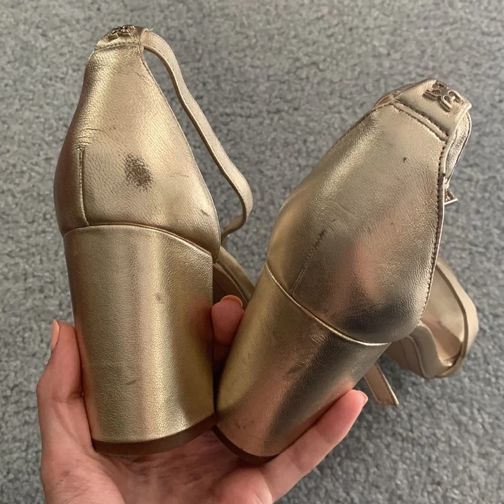 SAM EDELMAN ODILA LEATHER HEEL - Picture 4 of 9